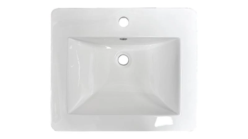 Ceramic Drop In Bathroom Sink MZ1645