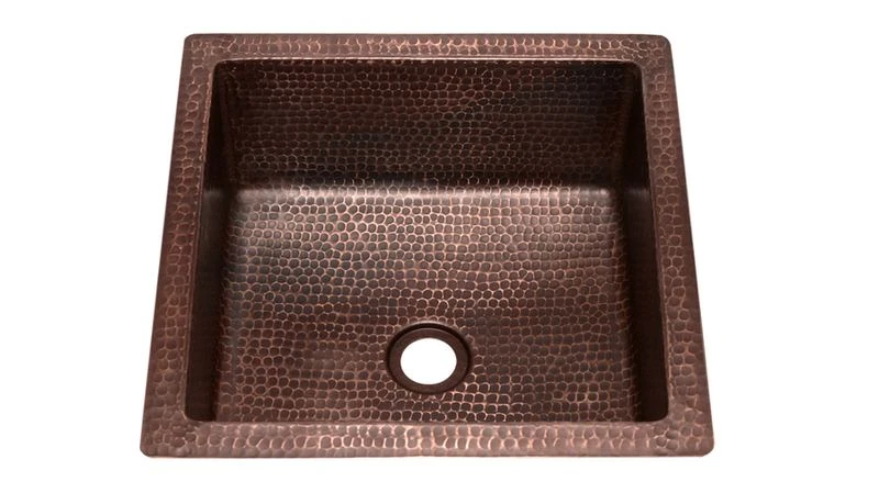 Copper Bathroom Sink MZCSBS1515 · Photo shared with a size variant