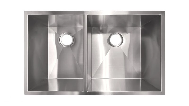 Stainless Steel Handmade Kitchen Sink MZHBO3320AR
