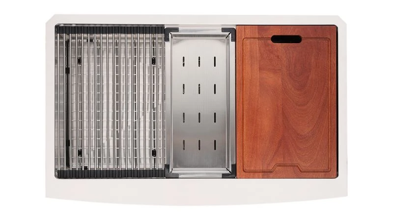 Stainless Steel Workstation Farm Sink MZLEFS3321