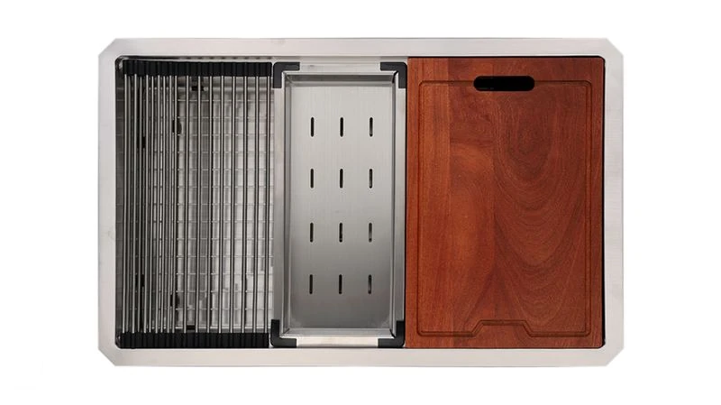 Stainless Steel Workstation Sink MZLHBS3019 · Photo shared with a size variant