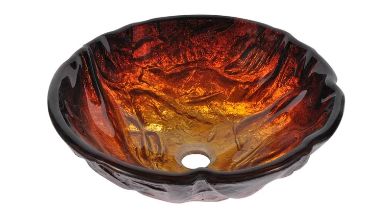 Glass Vessel Bathroom Sink MZSH07