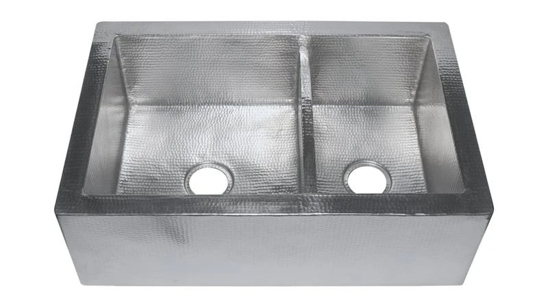 White Copper Kitchen Sink MZWHC3322